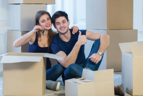 Professional movers planning a local relocation in Haringey