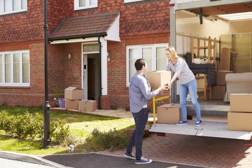 Man with van service helping with a move in Haringey