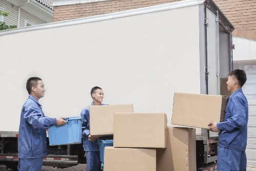 A low-carbon van used for sustainable removals in North London