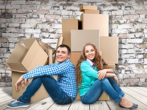 Commercial movers handling office furniture during a Haringey relocation