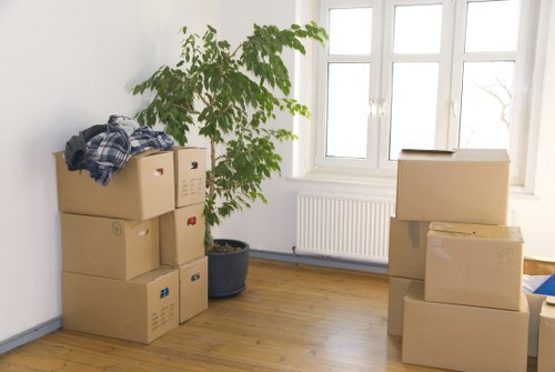 Professional movers handling furniture during a Haringey relocation