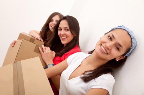 Secure storage and moving setup for students in Haringey
