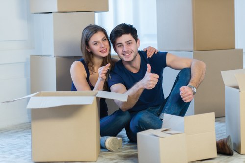 Commercial removals support for a Haringey business