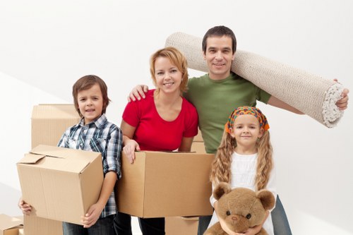 Van removal service helping with a commercial move in Haringey