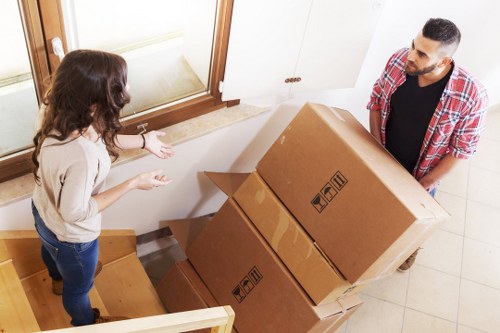 Organised unpacking service after relocation in Haringey