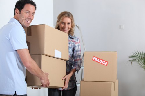 Team managing a safe and compliant moving job